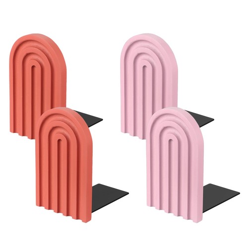 4pcs boho arch bookends - 4pcs,