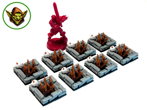 Heroquest set pit - set,