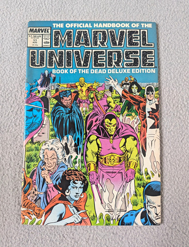 Marvel official handbook - marvel,