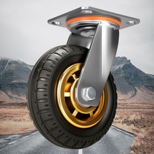 4X 8" 200mm Heavy Duty Swivel