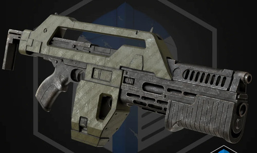 Aliens m41a pulse rifle 3d - m41a,