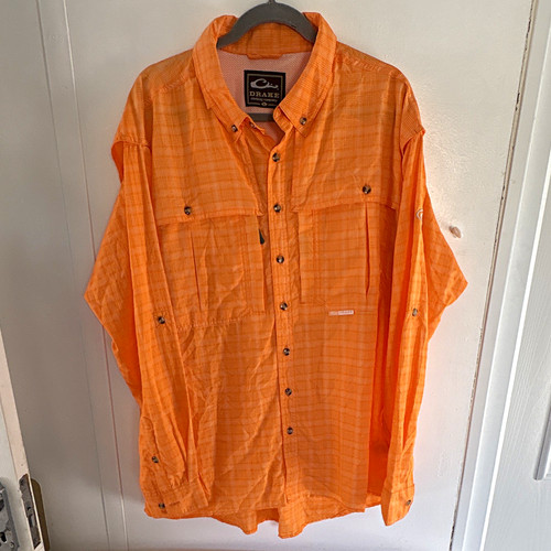 Drake men orange plaid - men’s,