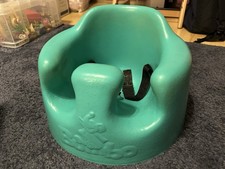 Bumbo Baby Floor Seat with Tray and Harness Green