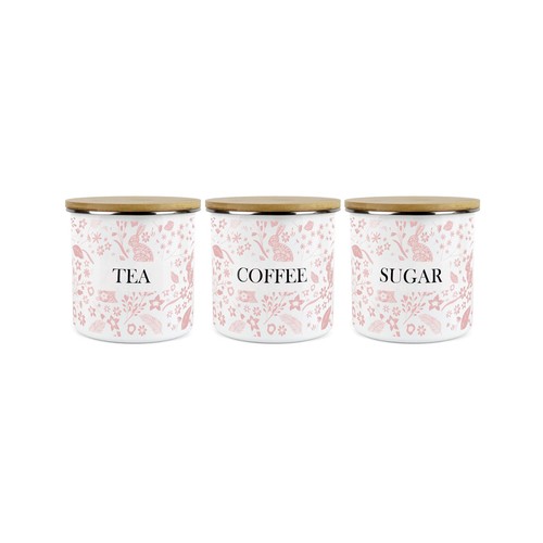 Pink rabbits tea coffee - rabbits, &