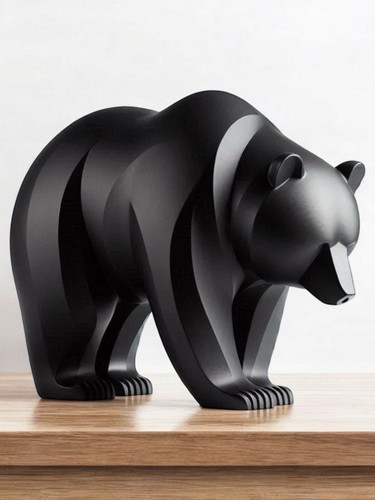 The bear sculpture statue - bear,