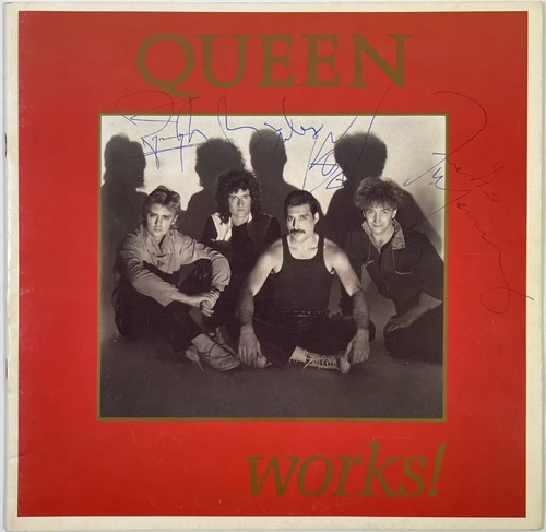 Queen signed works programme - queen,