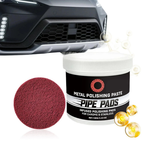 Metal polish paste - metal,