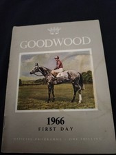 VINTAGE GOODWOOD RACE CARD