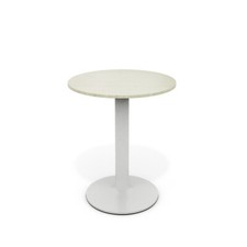 Black/White Kitchen Dining Sets Metal Base Bar Table Round/Square Coffee Tables