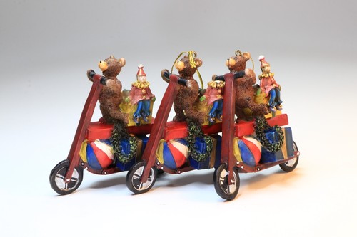 Set teddy bear figurines - teddy,