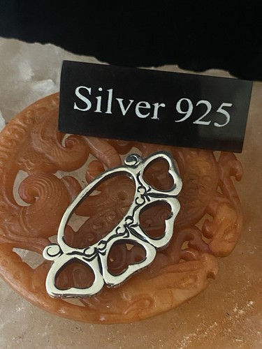 Silver pendant knuckle - (,