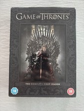 GAME OF THRONES - The Complete First Season - 5 x Disc DVD Box Set - UK / PAL.