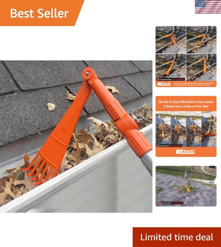 Mini gutter rake tool - gutter,