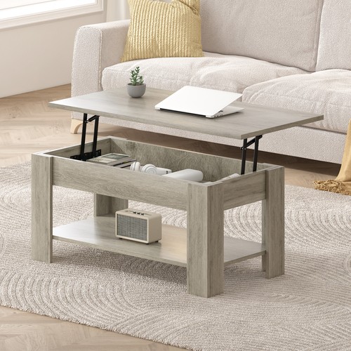 Wooden lift top coffee - top,
