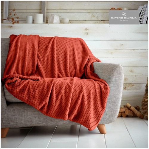 Luxury popcorn waffle - waffle, fleece