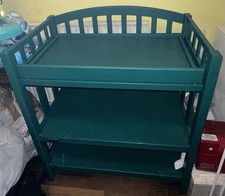 Mamas And Papas Baby Changing Table Painted Forest Green