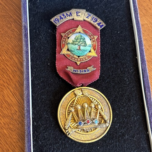 Masonic medal 1944 - masonic,