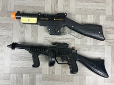 1950s Toy Gun x 2 - Flying Saucer Machine (Tiger - Japan) & Radar Raider (Water)