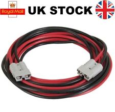 50 Amp Grey Anderson Plug Extension Lead 16mm²  Hi-Flex Cable - 0.5 mtr - 5 mtr