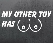 MY OTHER TOY vinyl sticker