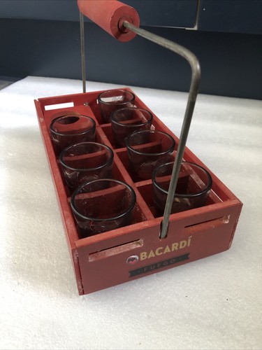 Bacardi fuego shot glasses - shot,