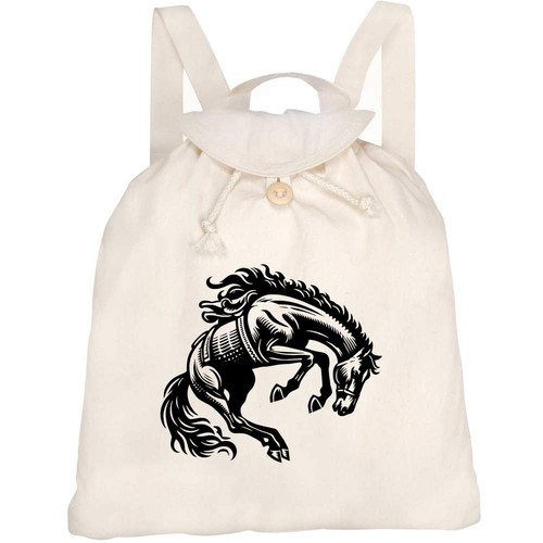 Bucking bronco canvas - 'bucking,