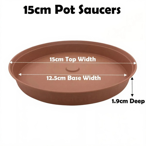 15cm plant pot saucer - 15cm,