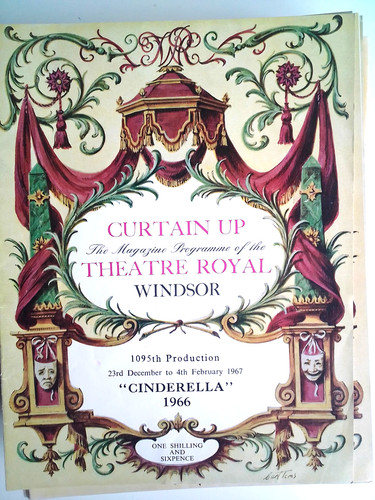 Curtain theatre royal - curtain, up