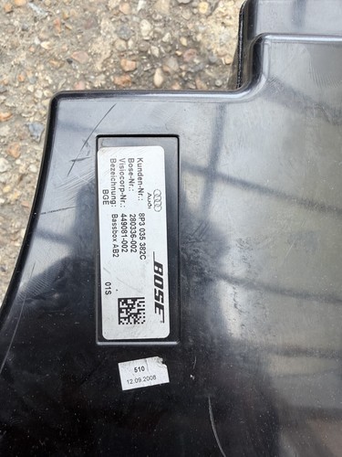 Audi rear subwoofer - audi, 8p