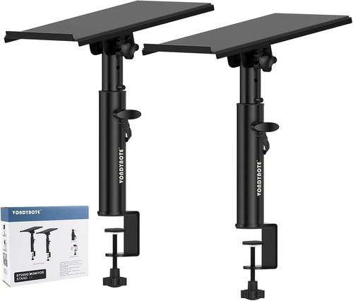 Studio speaker stands desk - studio,