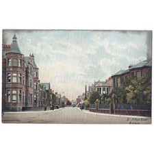 ANNAN St John's Road Dumfriesshire Postcard Unused