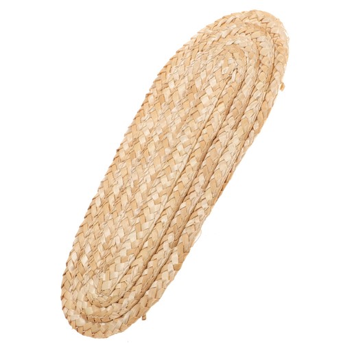 Straw woven bonnet mini hats - woven,