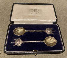 FINE PAIR OF ANTIQUE STERLING