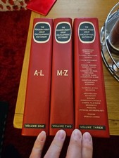 The Reader's Digest Great Encyclopedic Dictionary, Complete Set of 3 Volumes