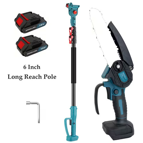 Brushless chainsaw pole - 6",