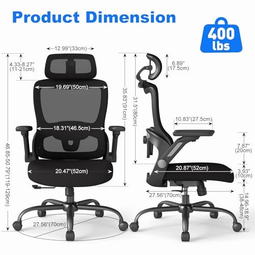Black zzh ergonomic office - black,