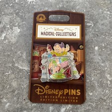 DISNEY MAGICAL COLLECTIONS PIN SNOW WHITE & 7 DWARFS DOPEY & GRUMPY ARTIST PROOF