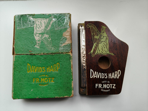 Vintage harmonica hotz - vintage, f.r.hotz