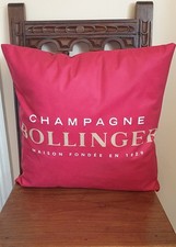 Bollinger champagne cushion