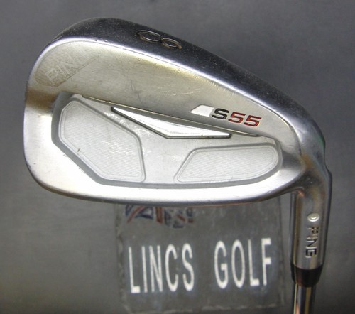 Ping s55 white dot iron - s55,