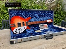 ♚PRISTINE♚2017 RICKENBACKER 350V63 Liverpool♚FIREGLO♚6.2 LBS♚325♚TOASTERS♚SAVE £