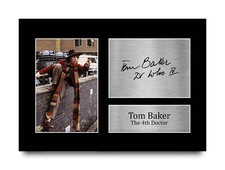 Tom Baker Signed Pre Printed