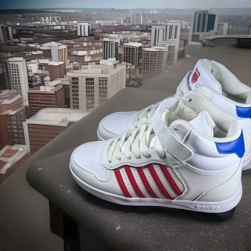 Swiss top sneaker red - k,