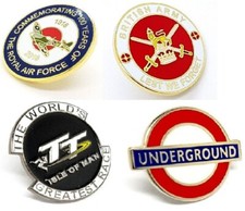 TaRa Pin Isle of Man TT Race TFL RAF Badge Enamel Lapel Metal Novelty Gift UK