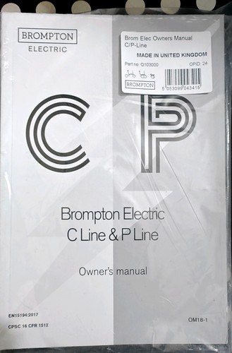 Brompton electric owners - brompton,