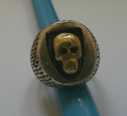 Vietnam war skull ring - war,