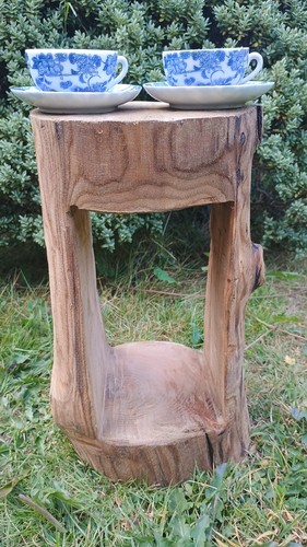 Space saver table - tree, stump
