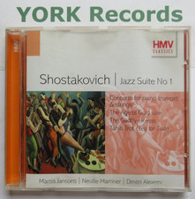 SHOSTAKOVICH - Jazz Suite No 1 etc JANSONS / MARRINER / ALEXEEV - Ex Con CD HMV