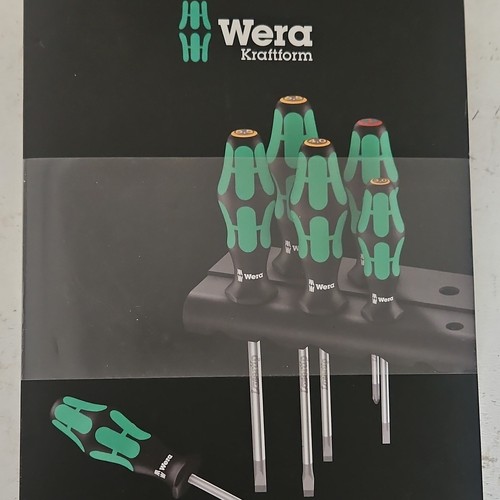 Wera kraftform screwdriver set