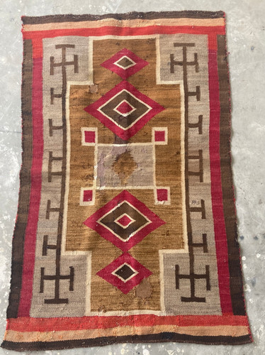 Antique handwoven navajo - antique,